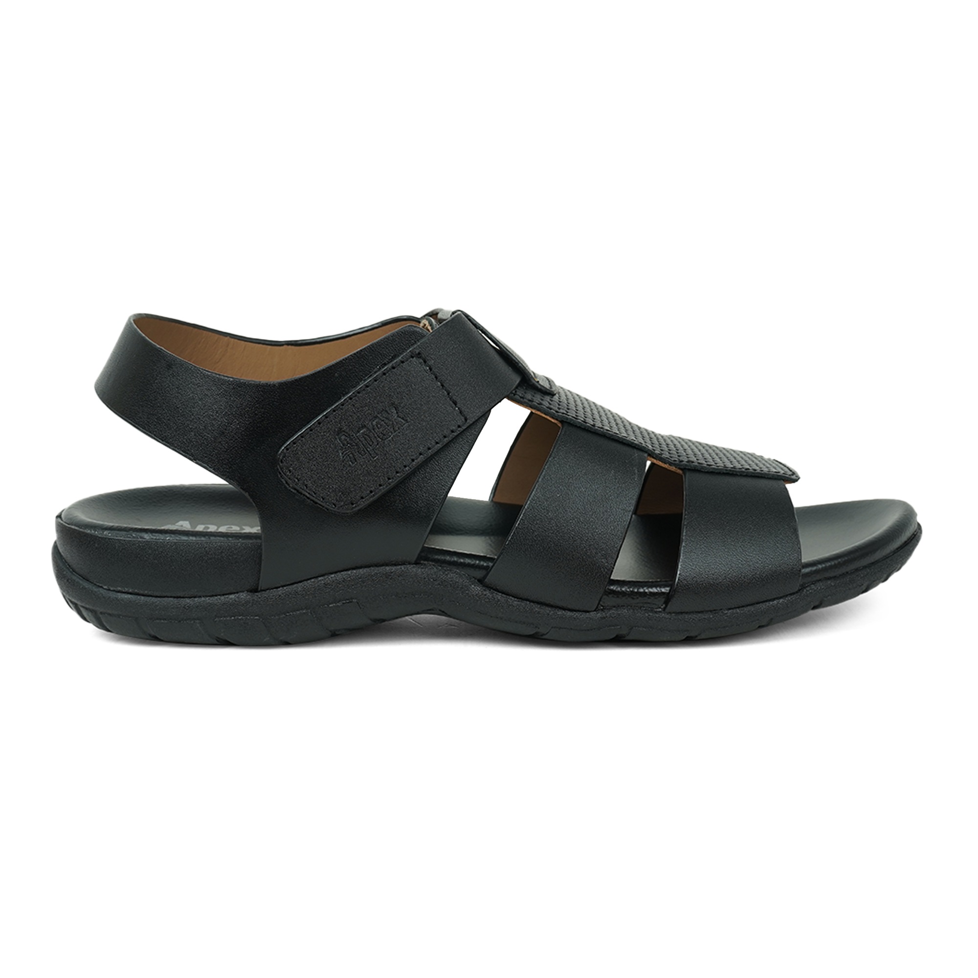 Apex Men’s Black Belt Sandal