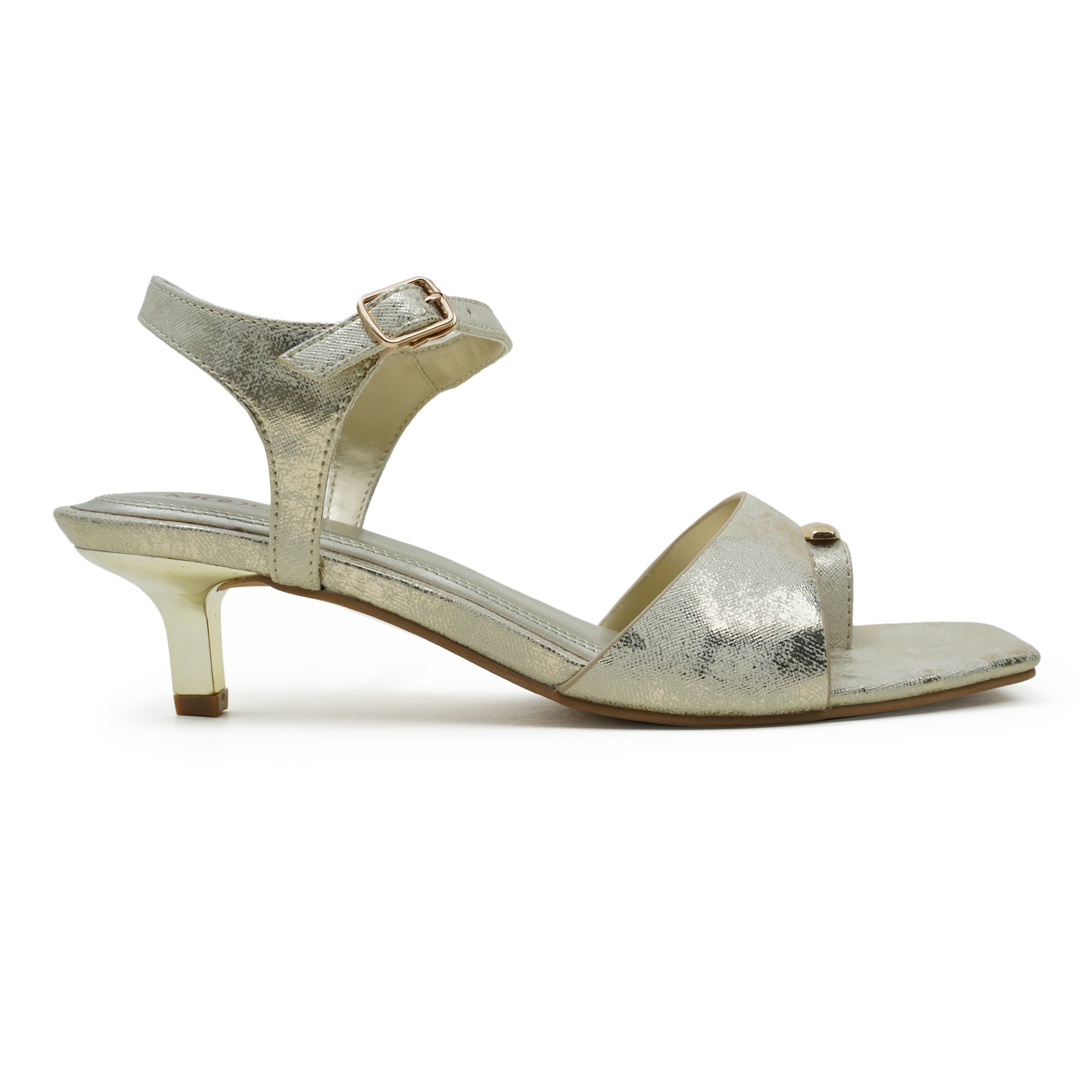 Moochie Women's Mid Heel Sandal