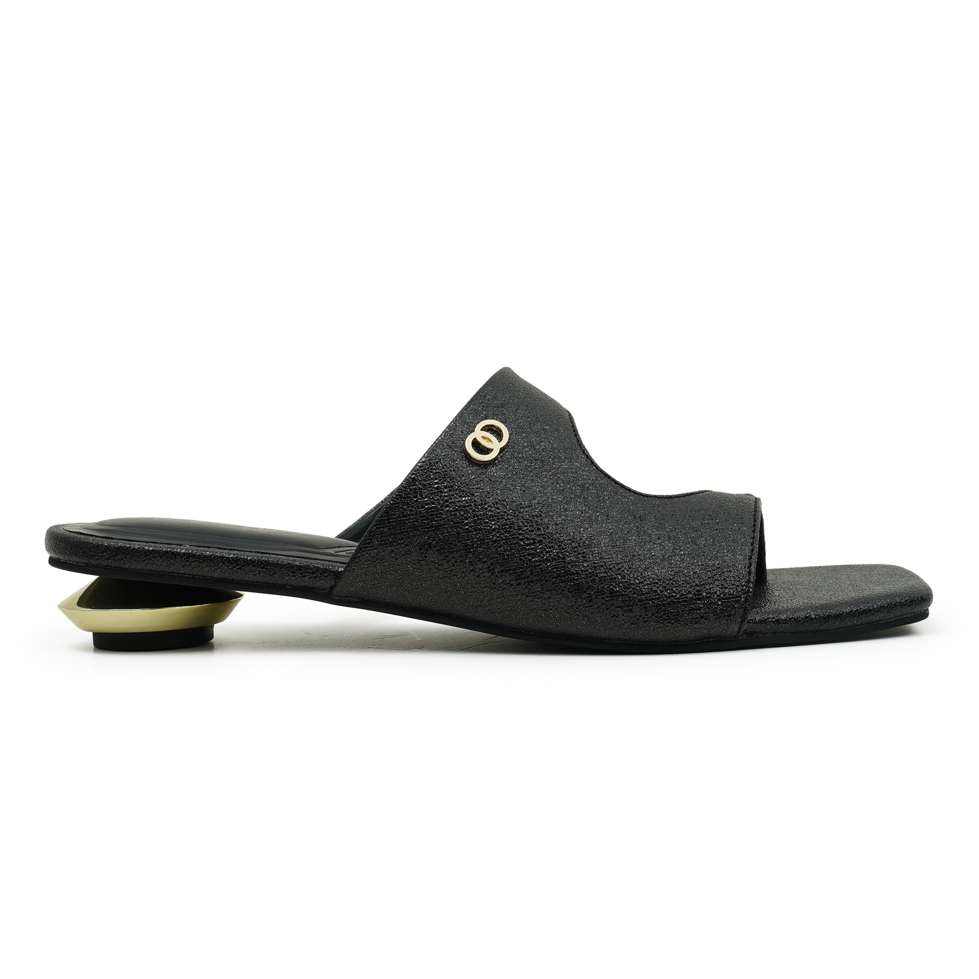 Moochie Women's Mid Heel Sandal