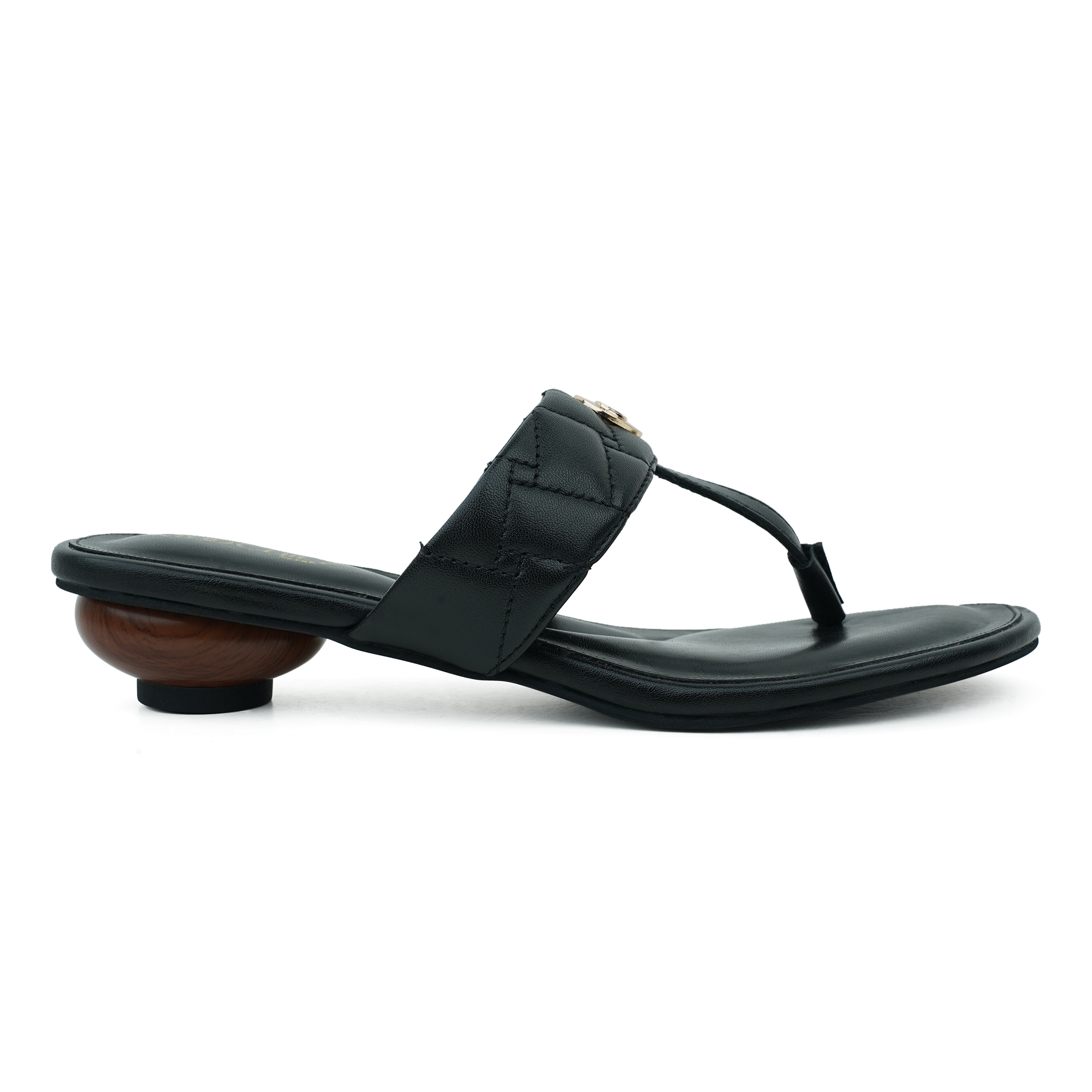 Moochie Women's Mid Heel Sandal